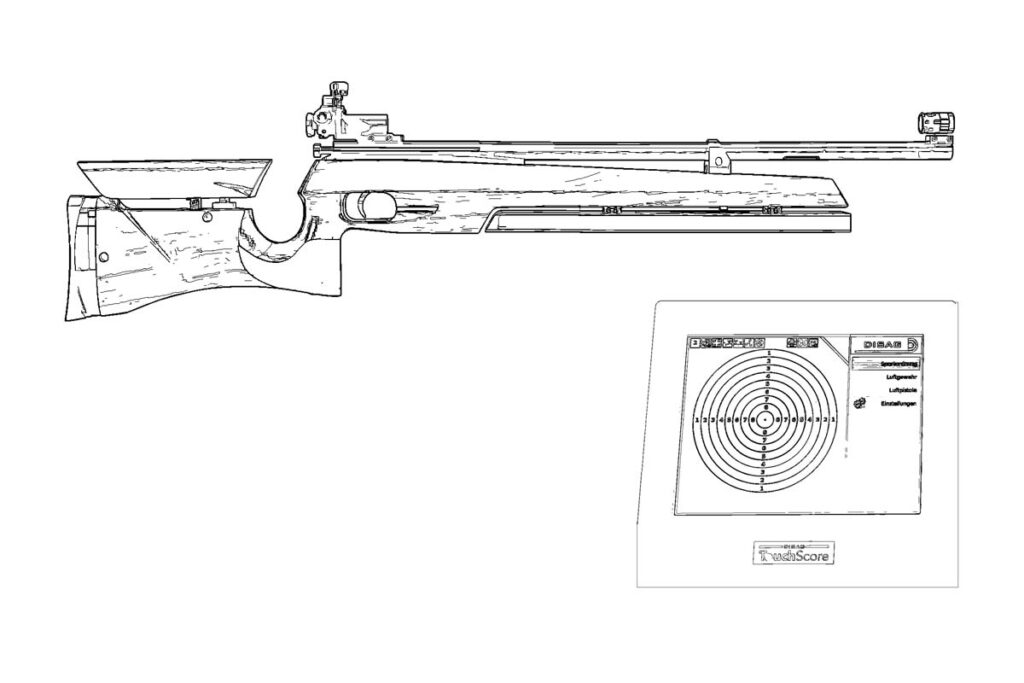 Kinder trainieren mit dem Lichtgewehr